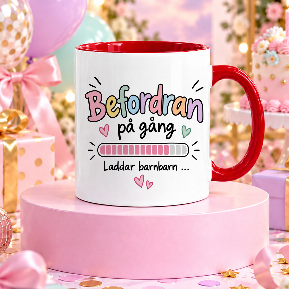 Befordran på gång | Rolig mugg