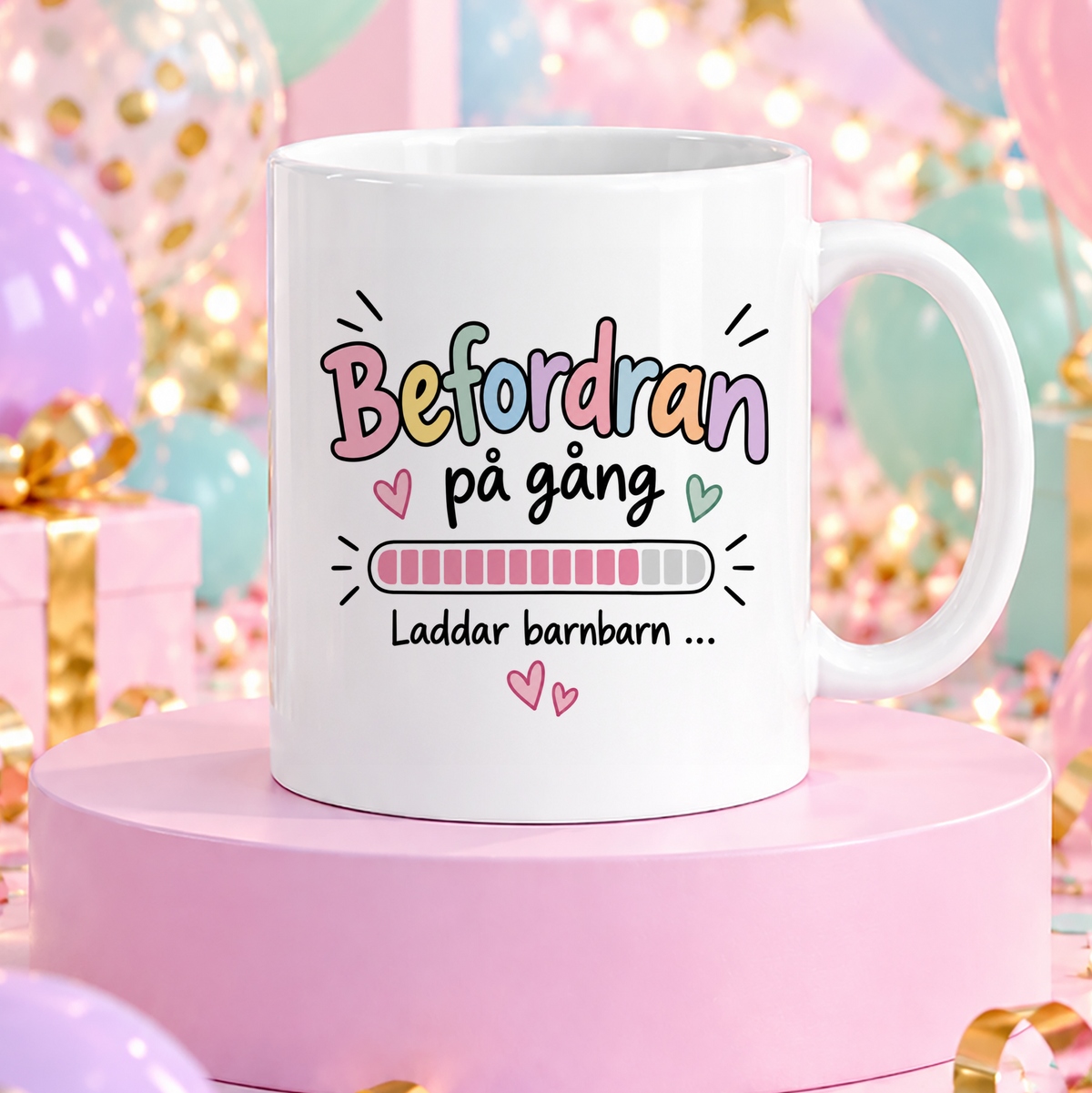 Befordran på gång | Rolig mugg