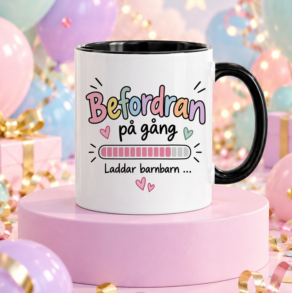 Befordran på gång | Rolig mugg