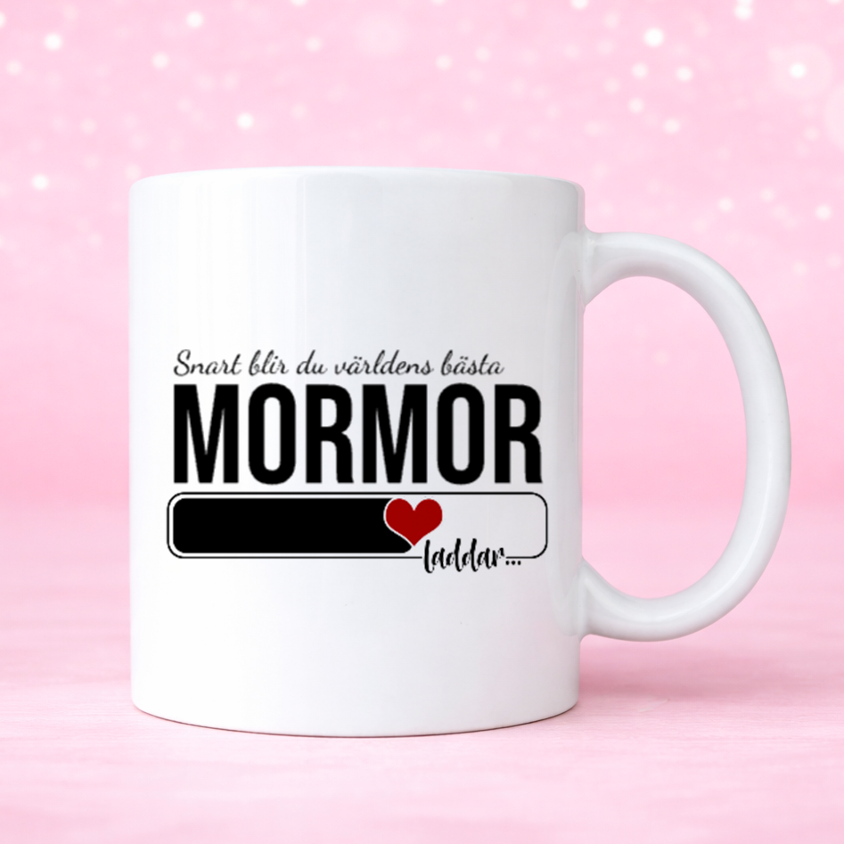 Blivande mormor/farmor | Personlig mugg