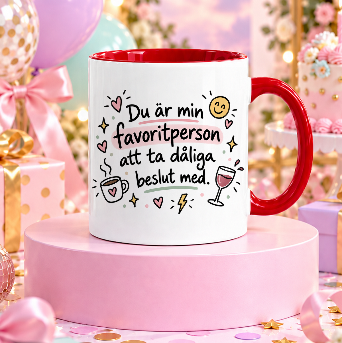 Du är min favoritperson | Rolig mugg