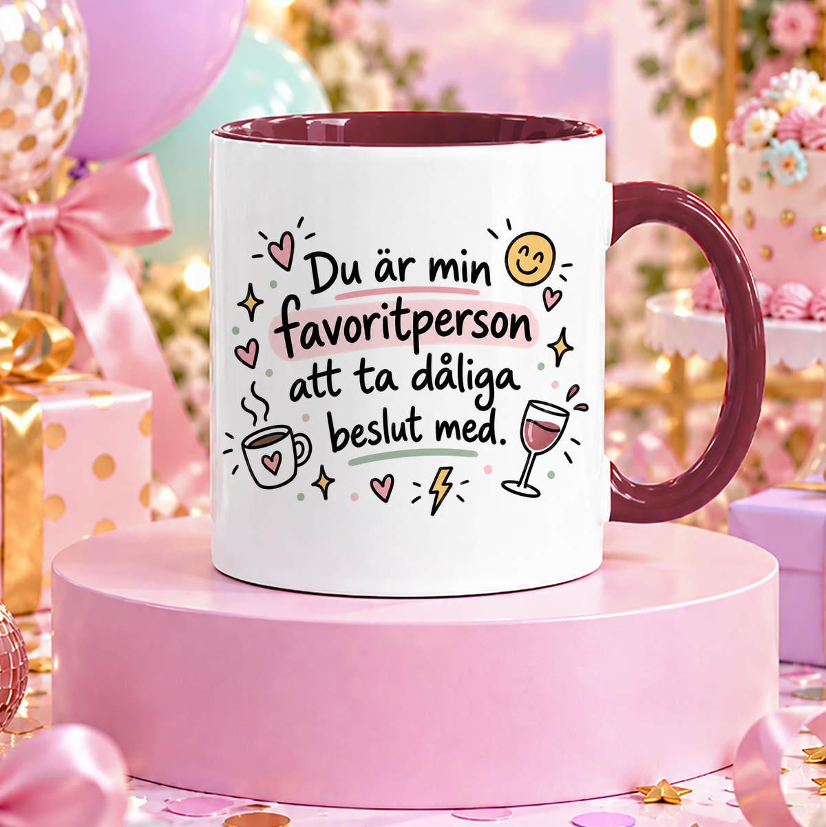 Du är min favoritperson | Rolig mugg