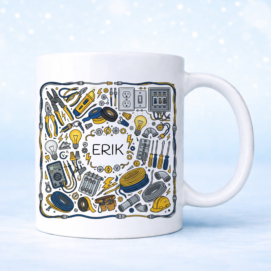 Elektriker | Personlig mugg