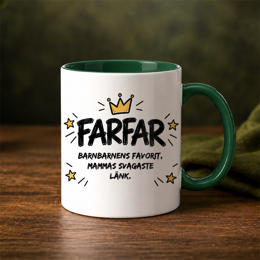 FARFAR | Egen text | Personlig mugg