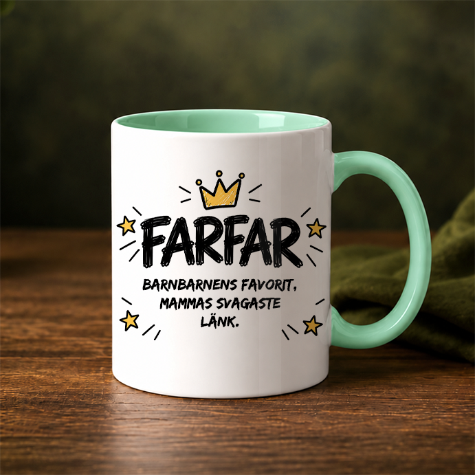 FARFAR | Egen text | Personlig mugg