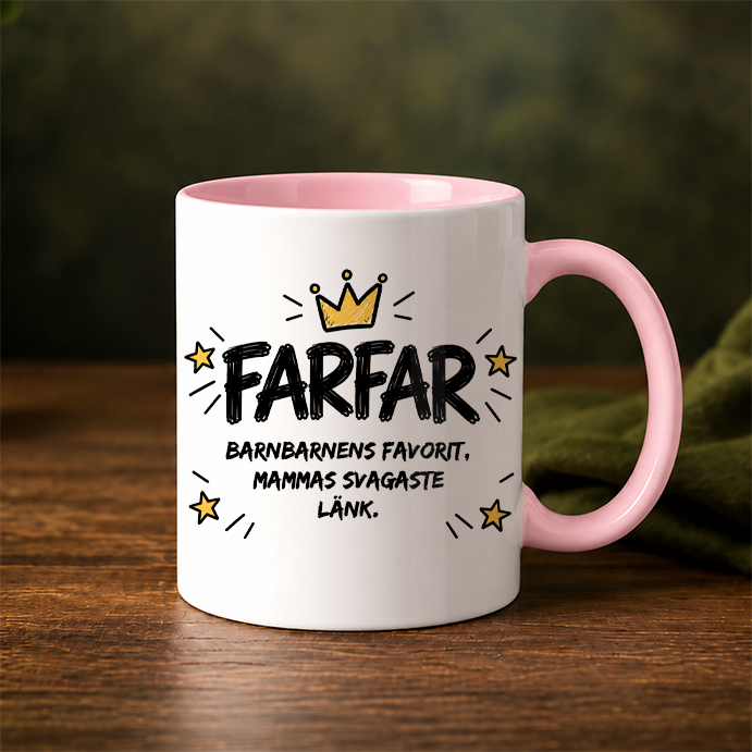 Presentpaket | FARFAR | Mugg, kaffe & godis
