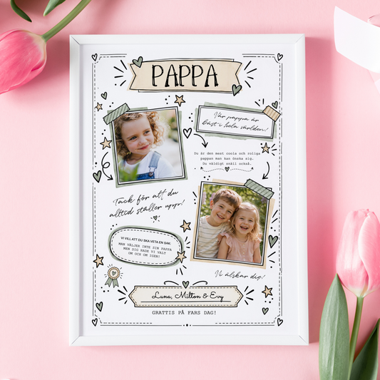 Lekfull | Poster med foto & text
