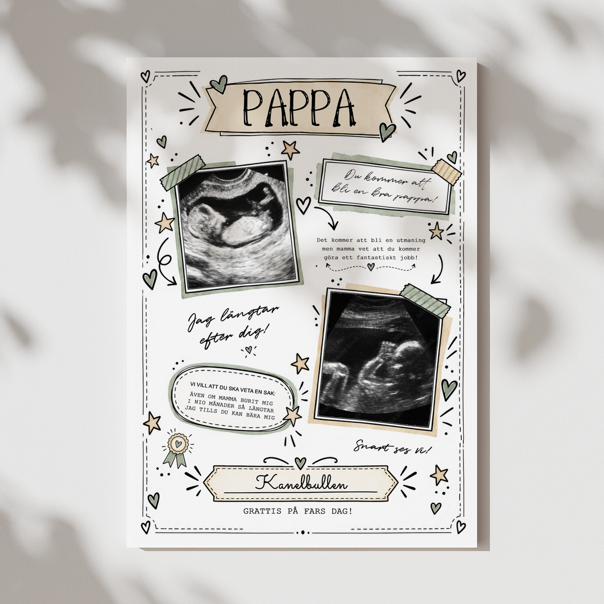 Lekfull | Poster med foto & text