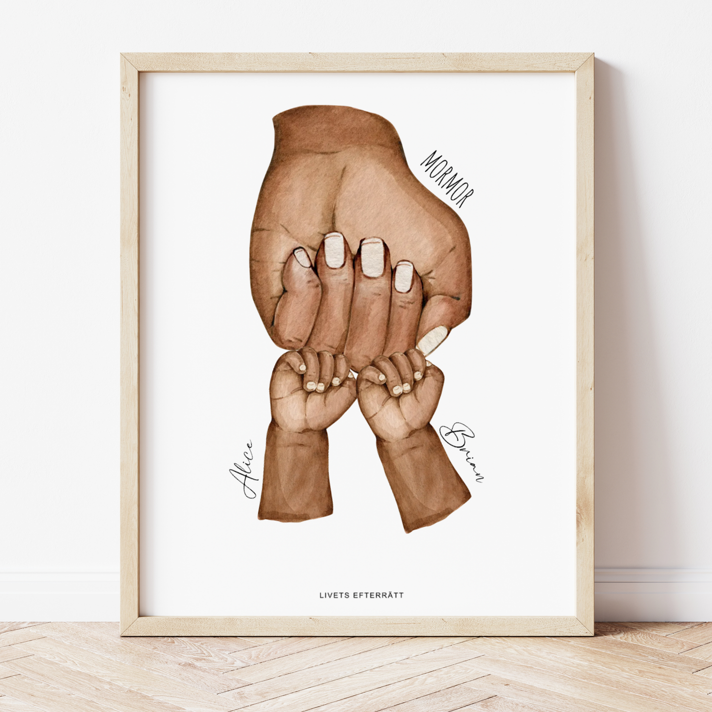 Fist bump (kvinnlig) | Personlig Poster