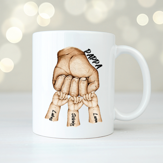 Fist bump | Personlig mugg