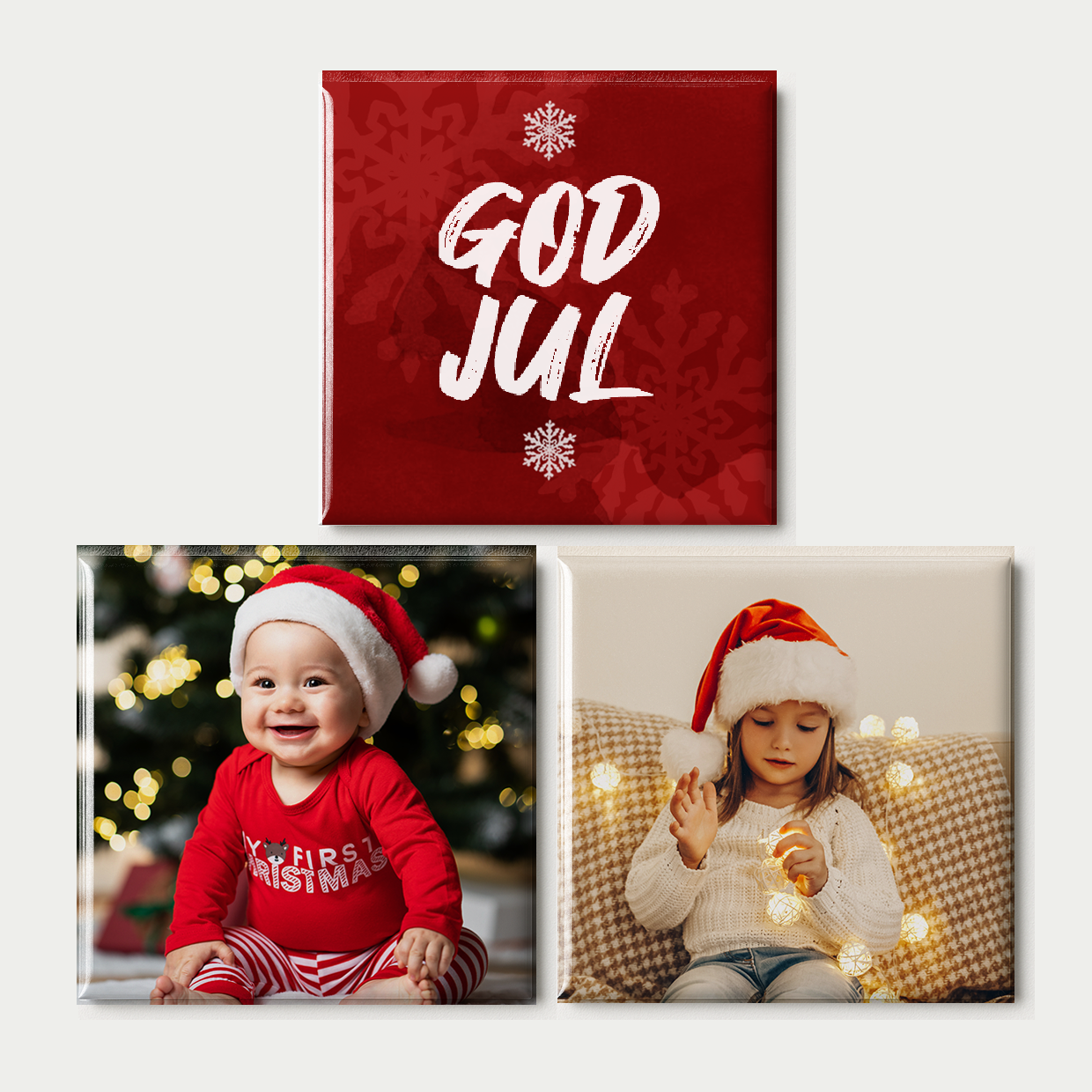 God Jul | Fotomagneter