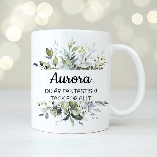 Gröna växter | Personlig mugg