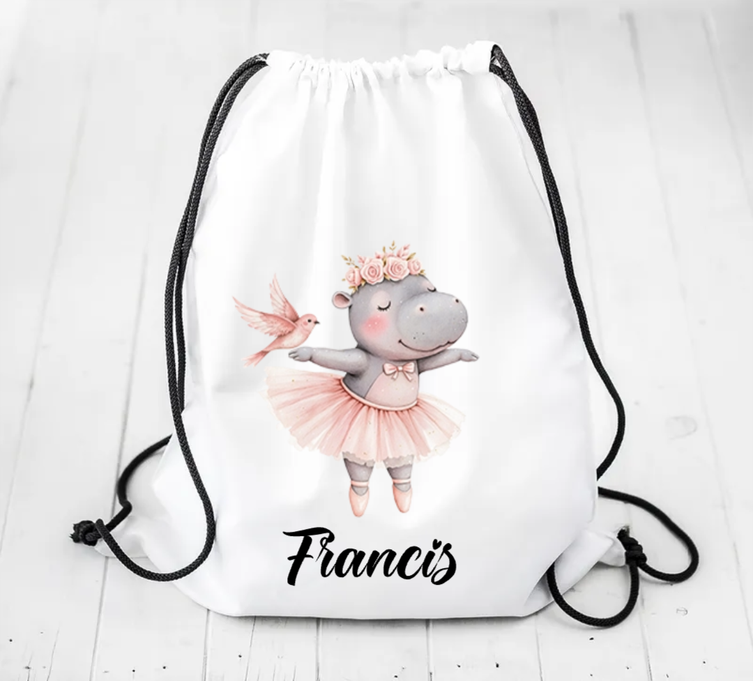 Ballerinahippo | Personlig gympapåse