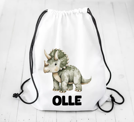 Dinosaurie | Personlig gympapåse