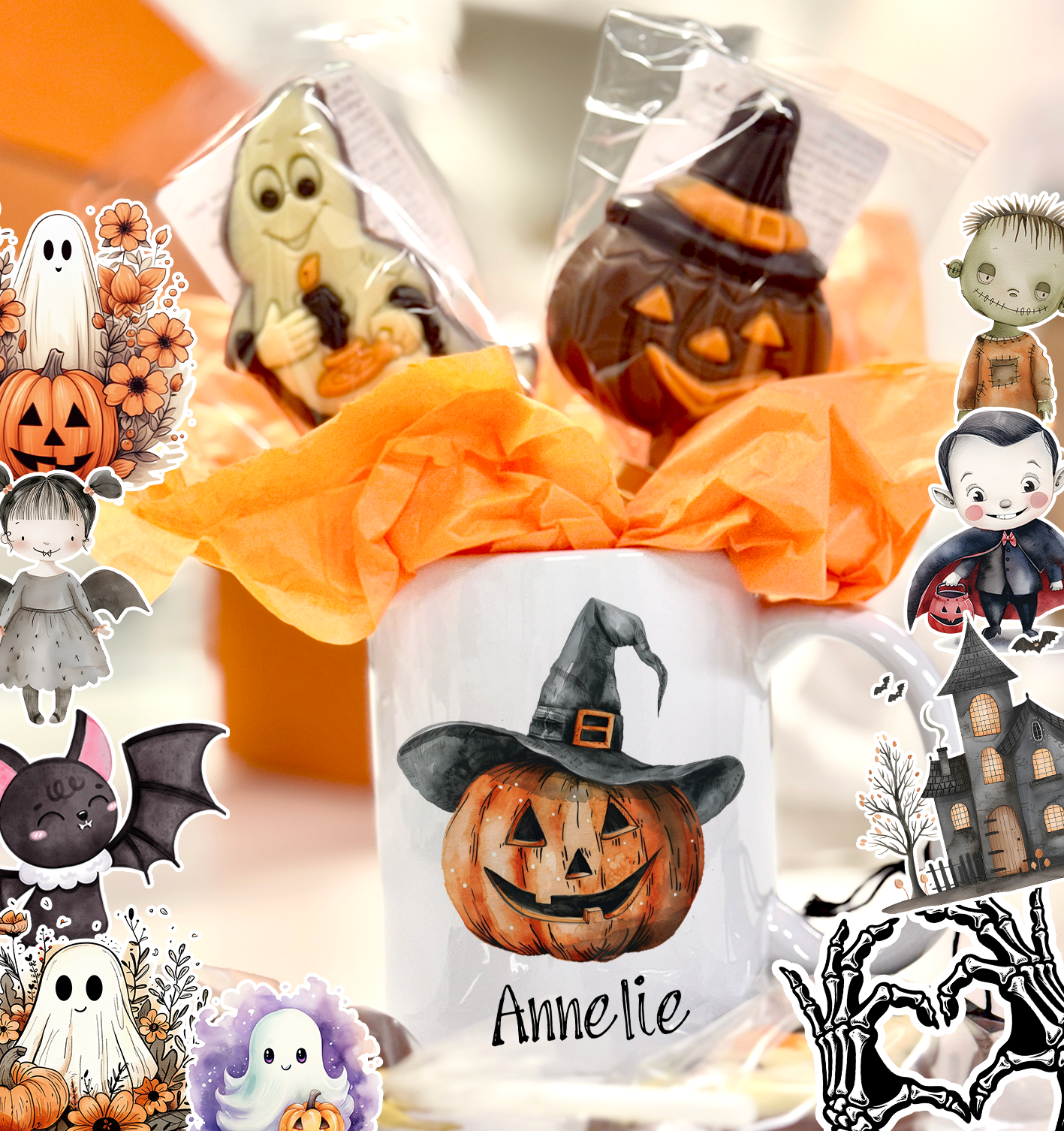 Halloween | Personlig mugg