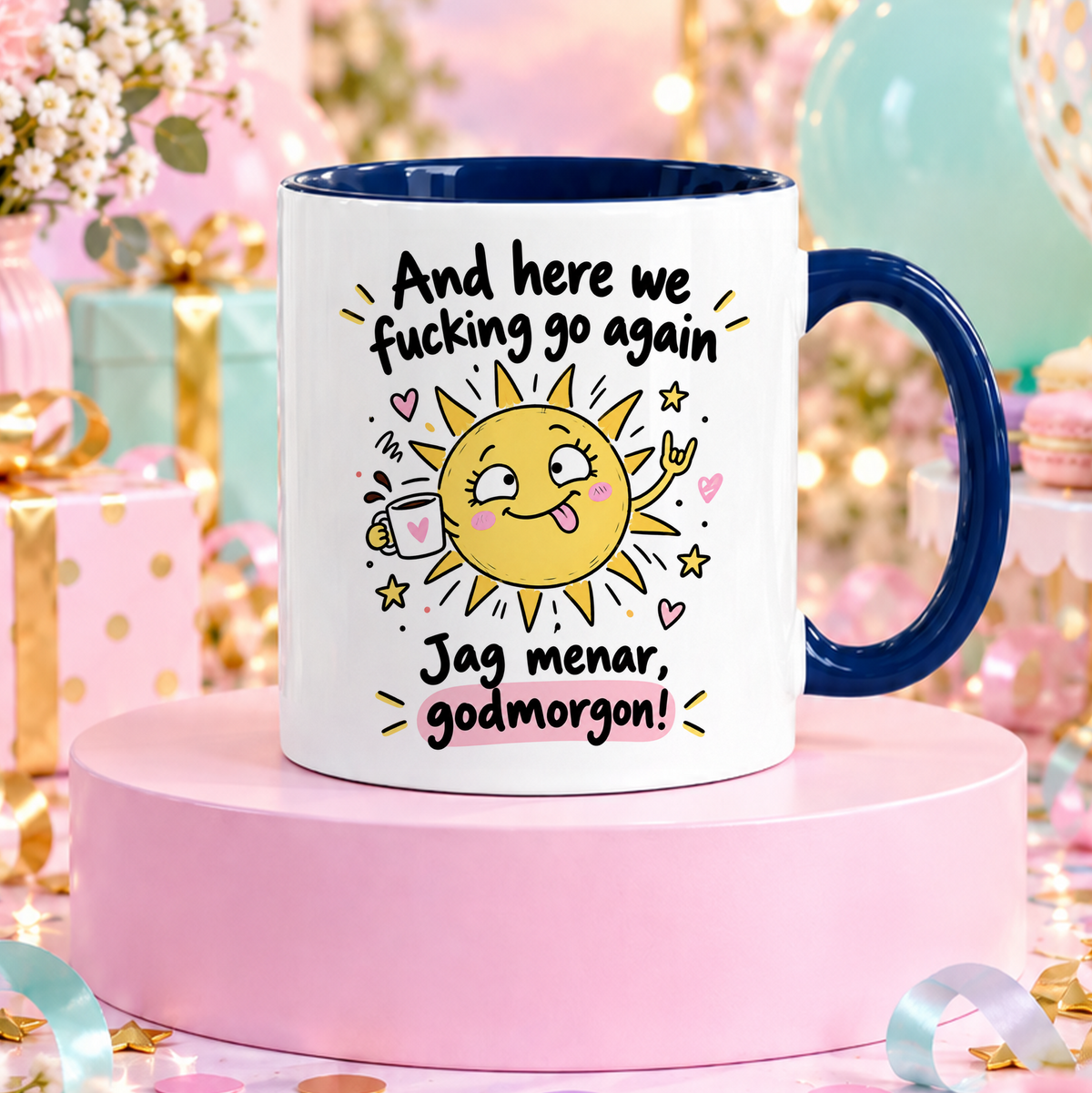 And here we fucking go again | Rolig mugg