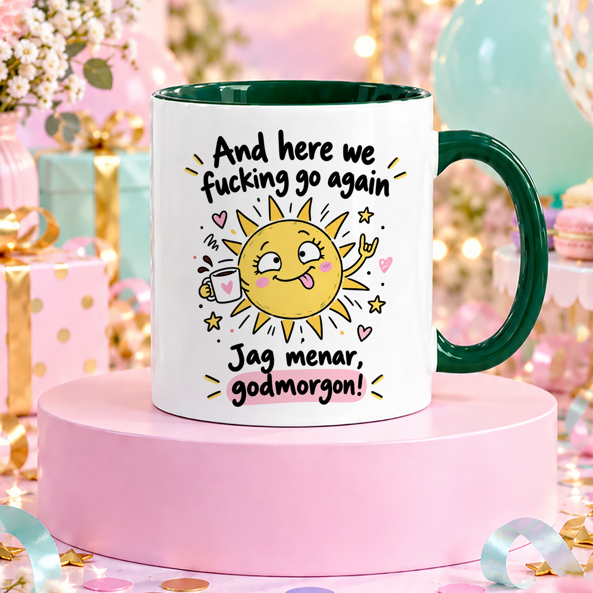And here we fucking go again | Rolig mugg