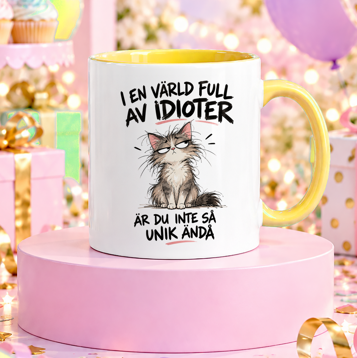 I en värld full av idioter #1 | Rolig mugg