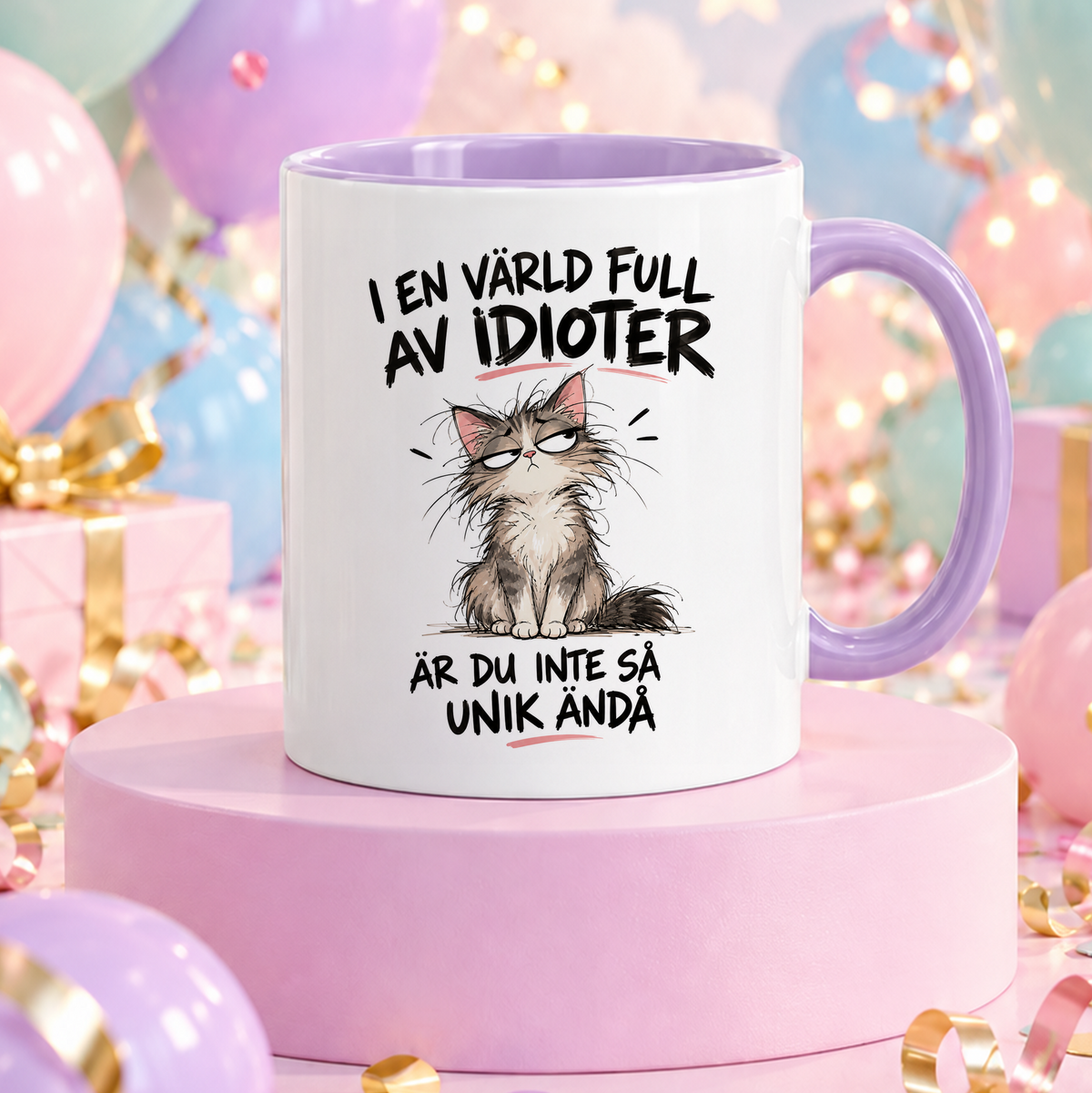 I en värld full av idioter #1 | Rolig mugg