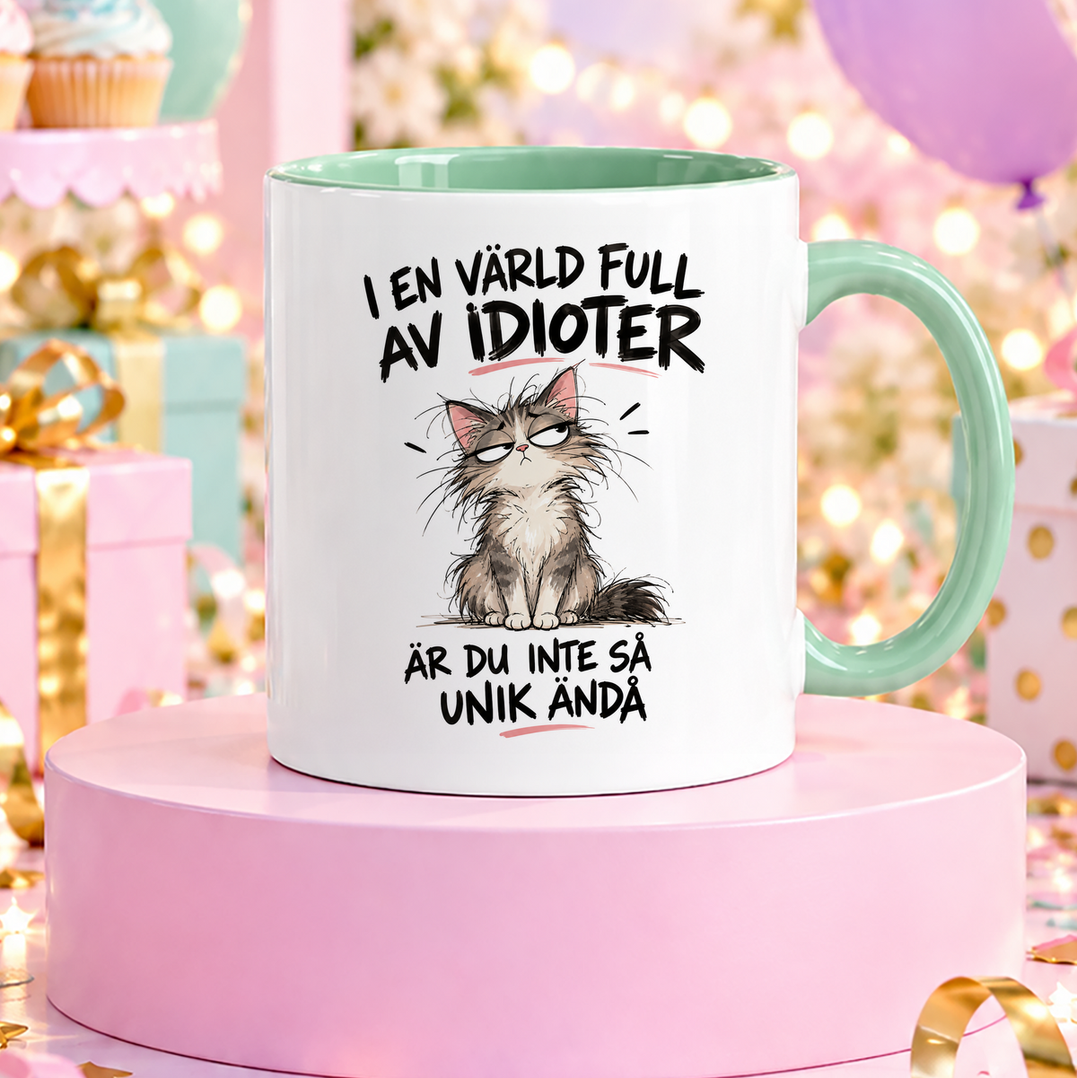 I en värld full av idioter #1 | Rolig mugg