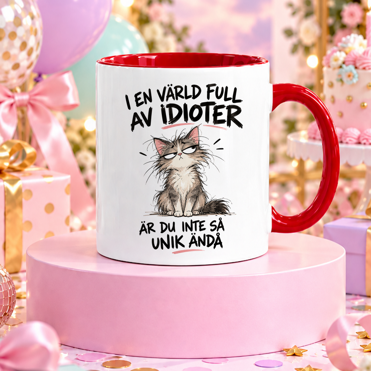 I en värld full av idioter #1 | Rolig mugg