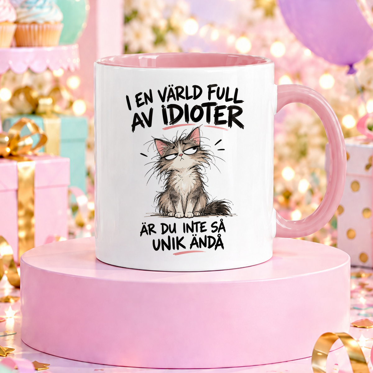 I en värld full av idioter #1 | Rolig mugg