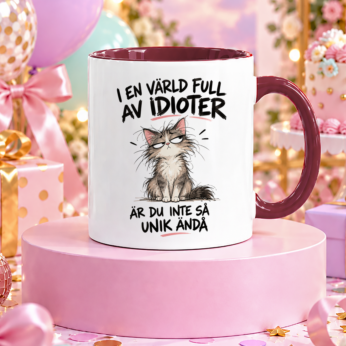 I en värld full av idioter #1 | Rolig mugg