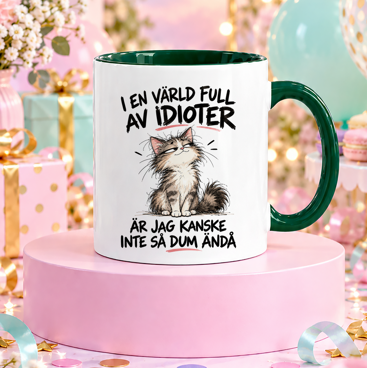 I en värld full av idioter #2 | Rolig mugg