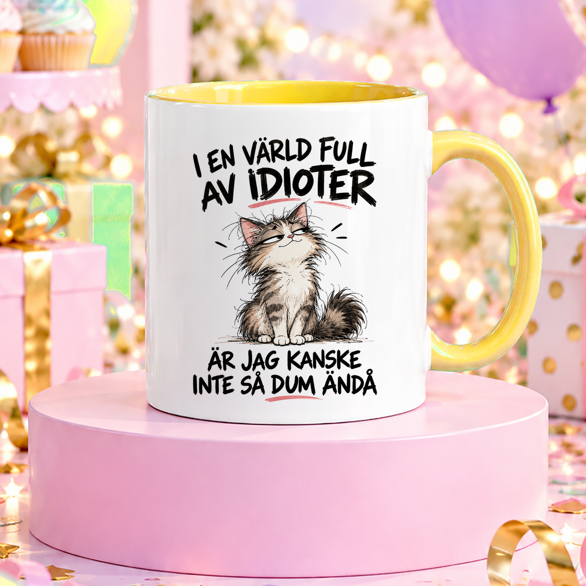 I en värld full av idioter #2 | Rolig mugg