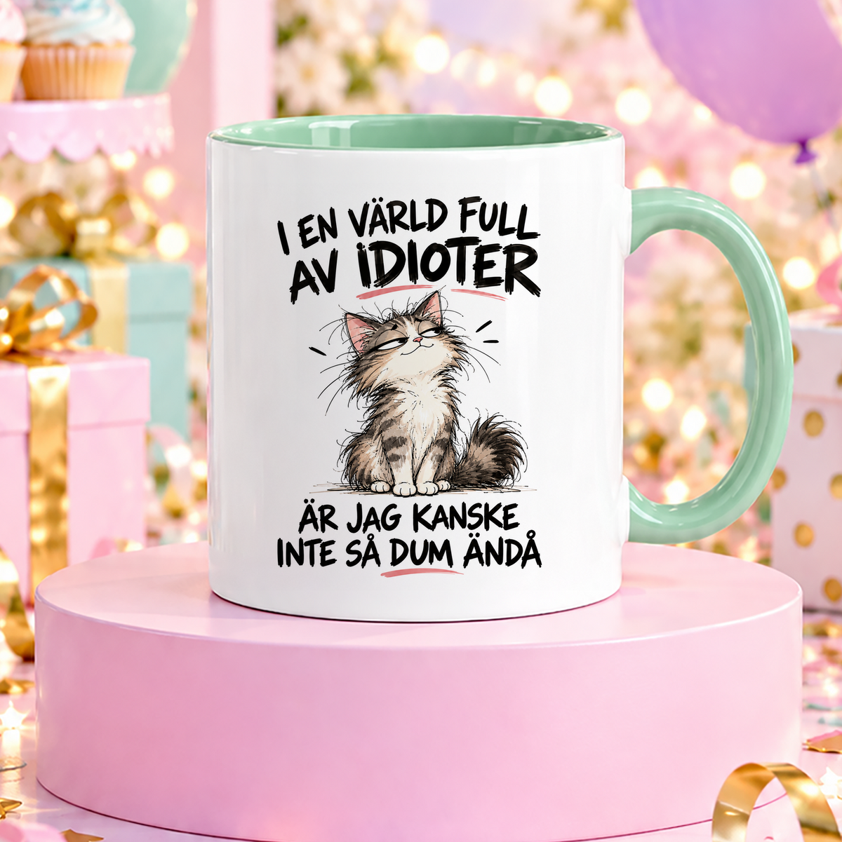 I en värld full av idioter #2 | Rolig mugg