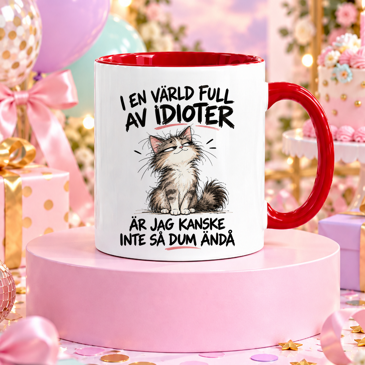 I en värld full av idioter #2 | Rolig mugg