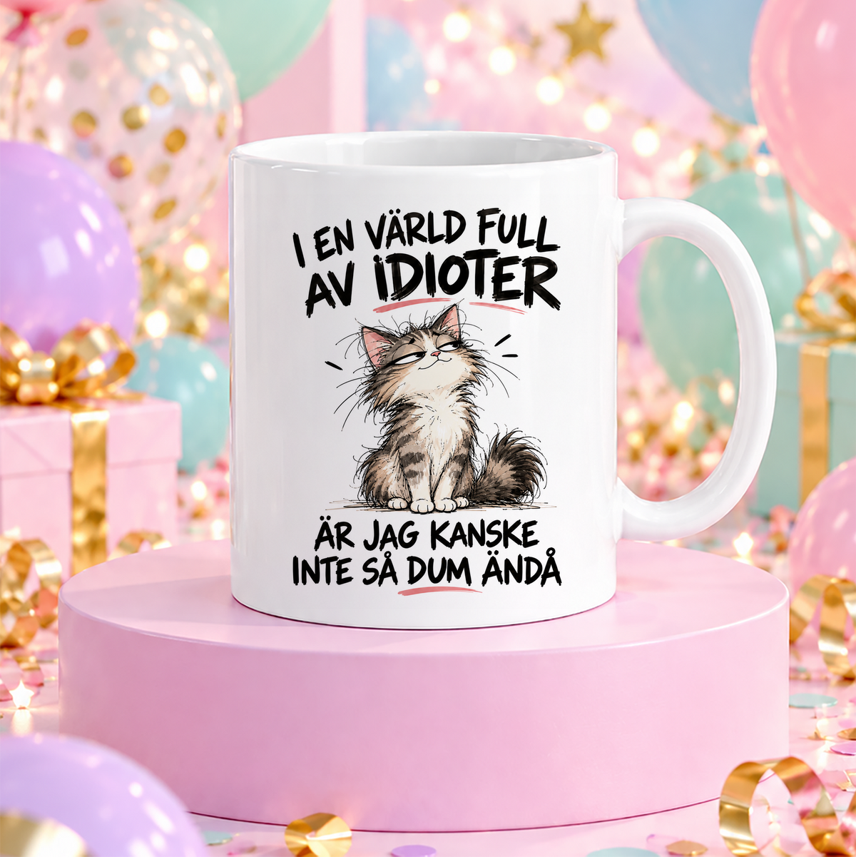 I en värld full av idioter #2 | Rolig mugg