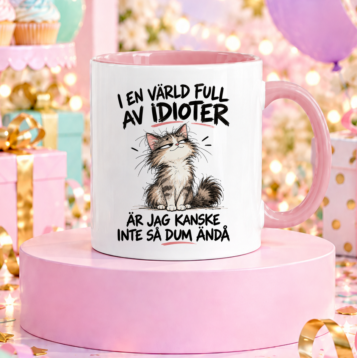 I en värld full av idioter #2 | Rolig mugg
