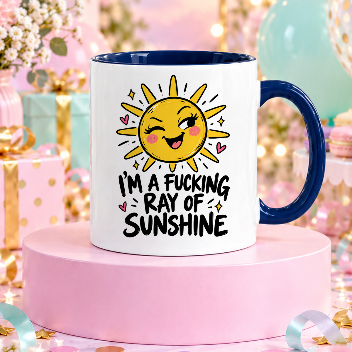 I'm a fucking ray of sunshine | Rolig mugg