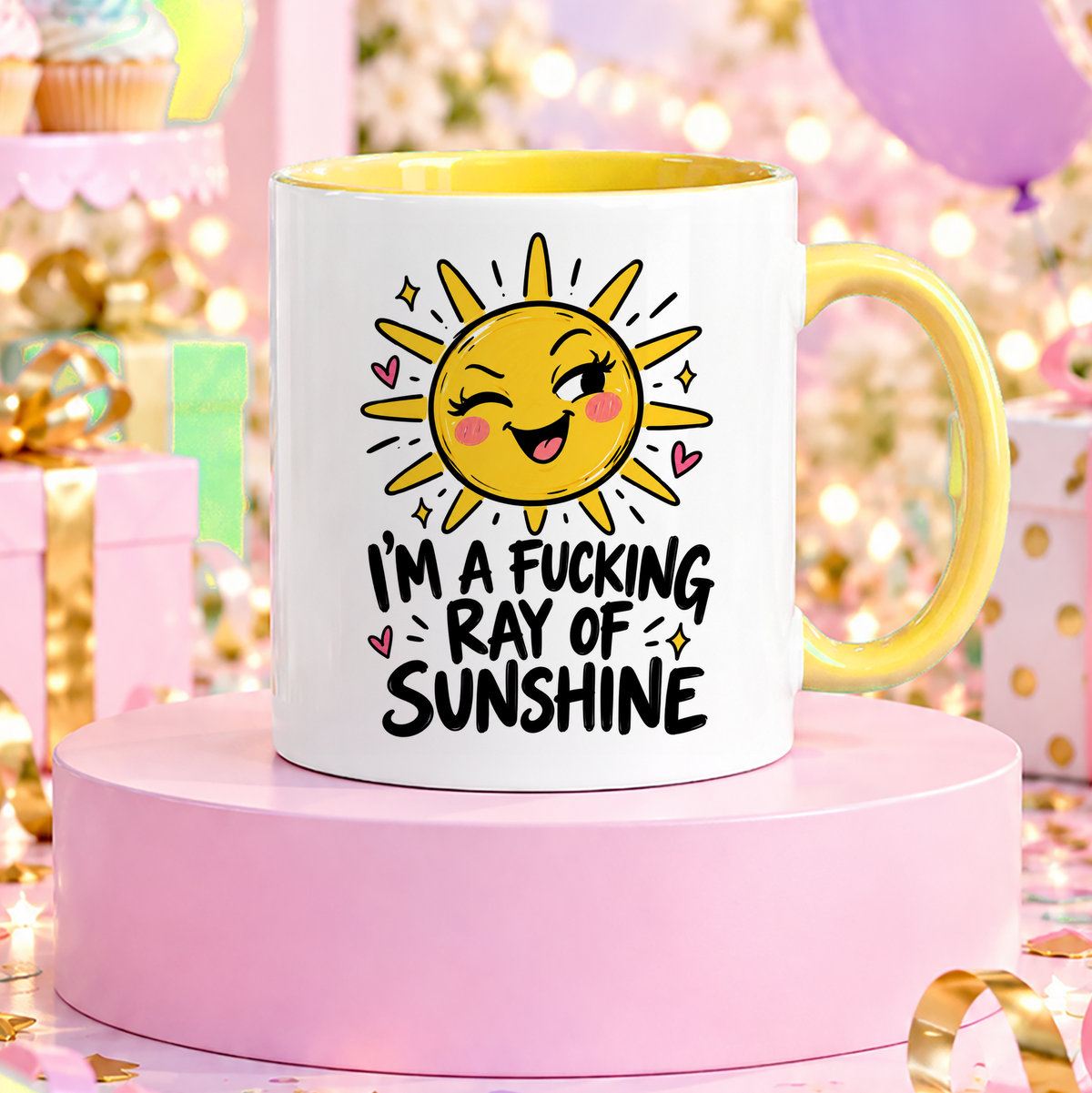 I'm a fucking ray of sunshine | Rolig mugg
