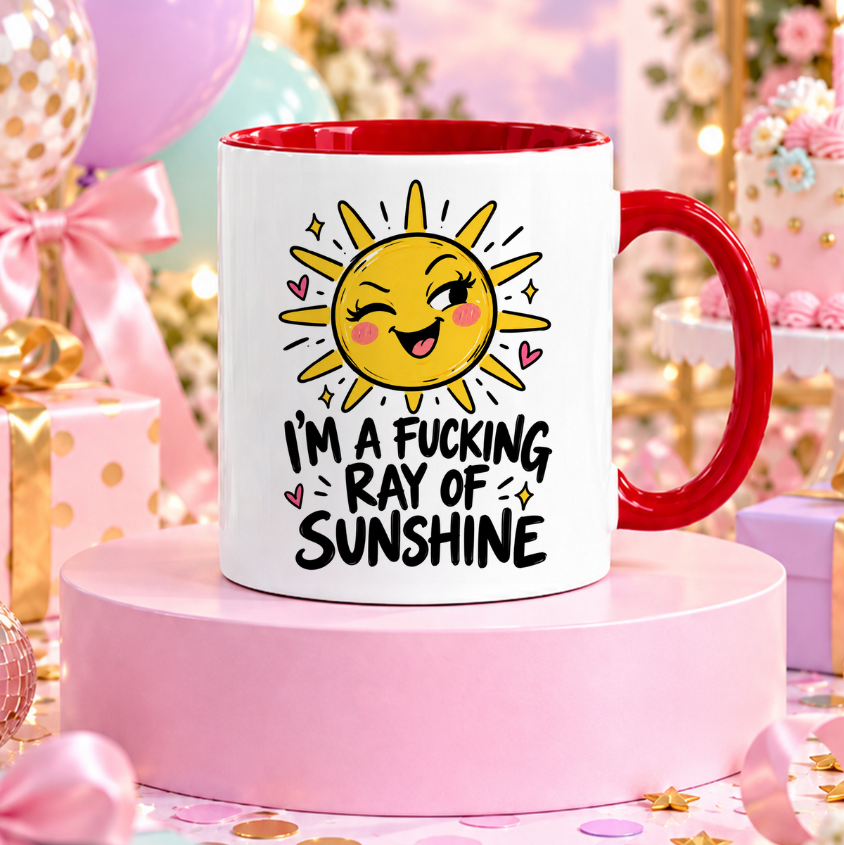 I'm a fucking ray of sunshine | Rolig mugg