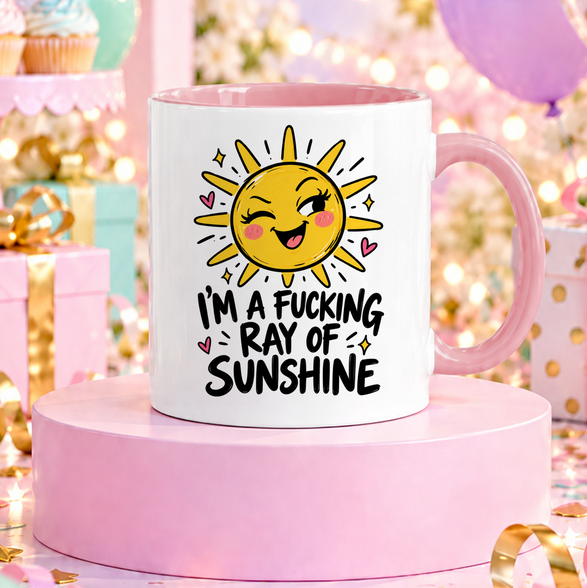I'm a fucking ray of sunshine | Rolig mugg