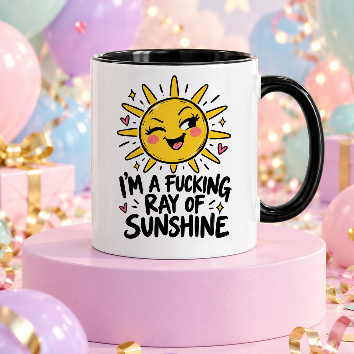 I'm a fucking ray of sunshine | Rolig mugg