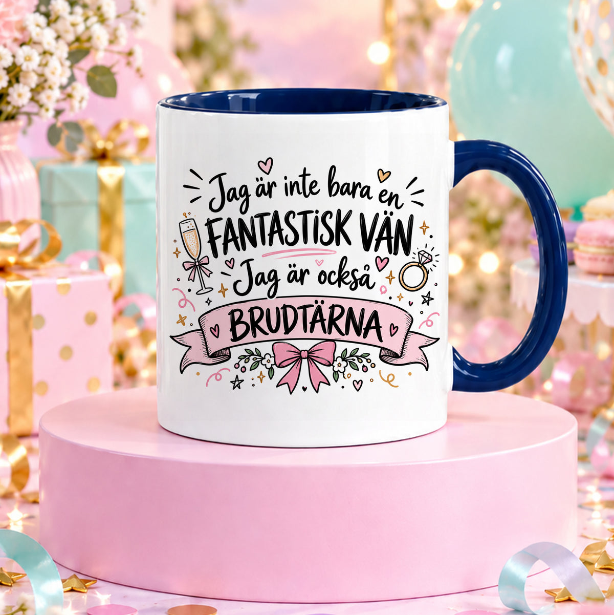 Jag är brudtärna | Rolig mugg