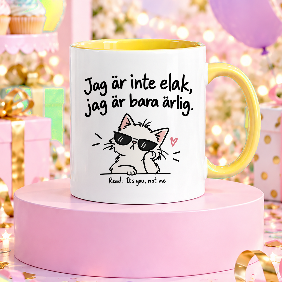 Jag är bara ärlig | Rolig mugg