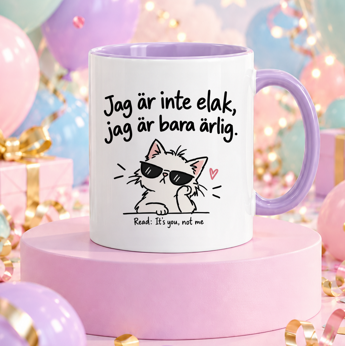 Jag är bara ärlig | Rolig mugg