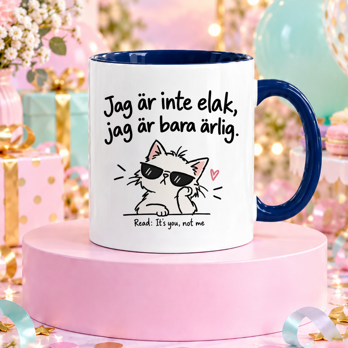 Jag är bara ärlig | Rolig mugg