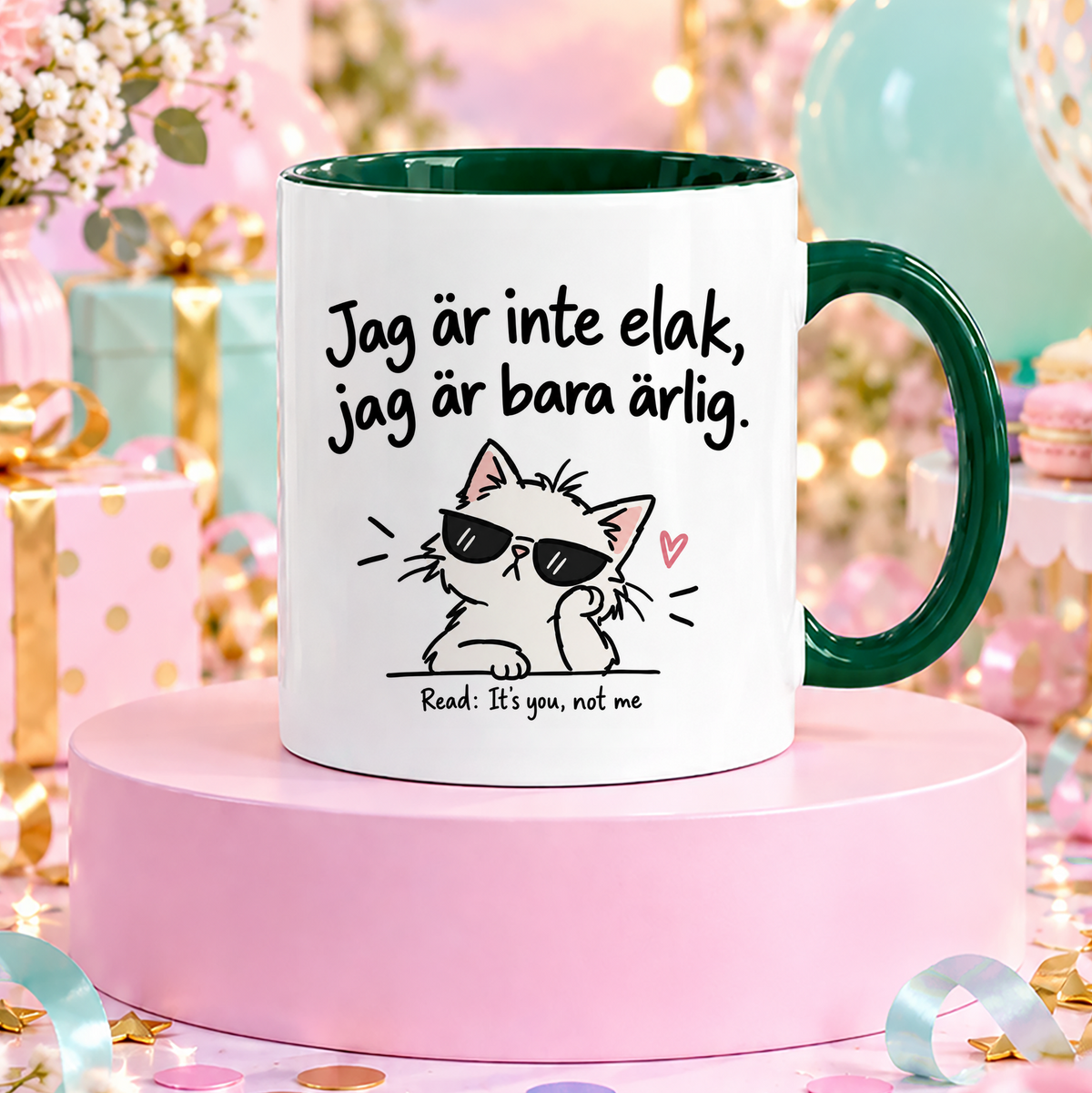 Jag är bara ärlig | Rolig mugg