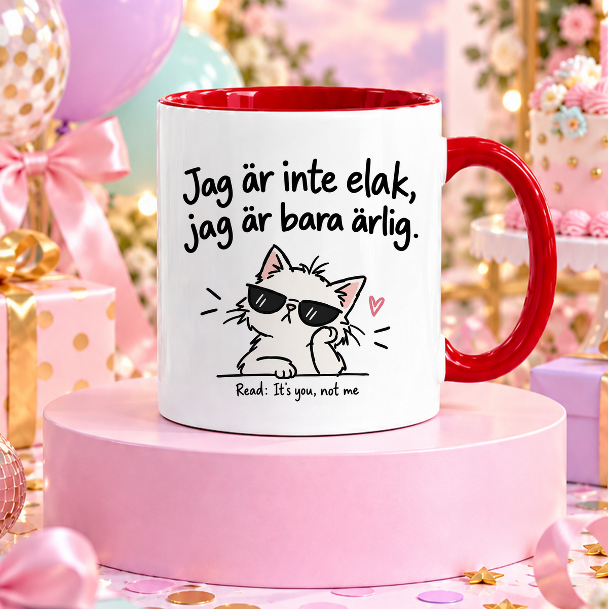 Jag är bara ärlig | Rolig mugg