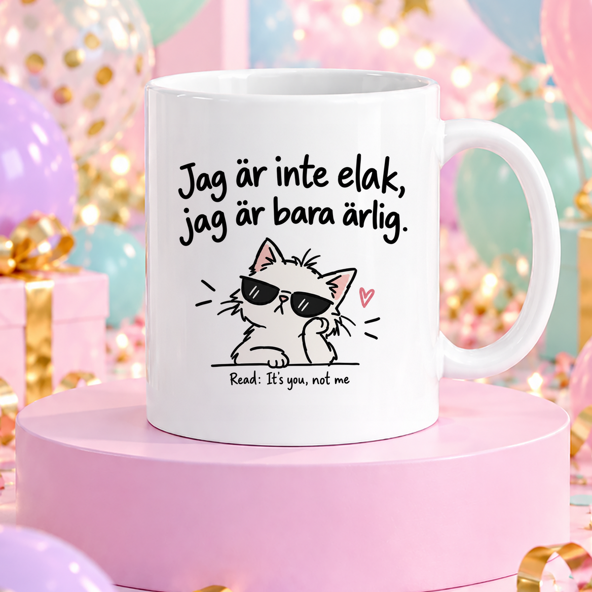 Jag är bara ärlig | Rolig mugg