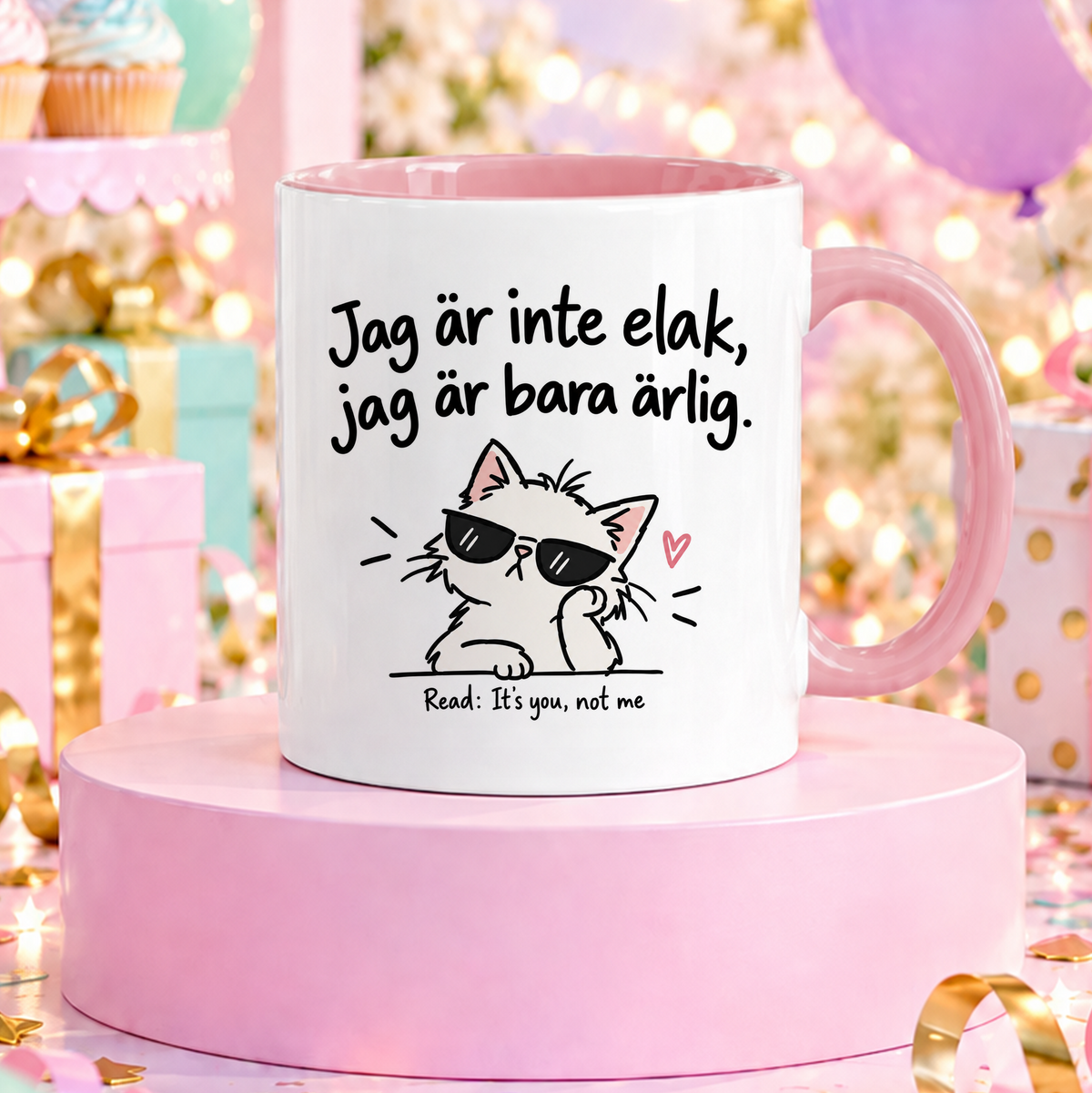Jag är bara ärlig | Rolig mugg