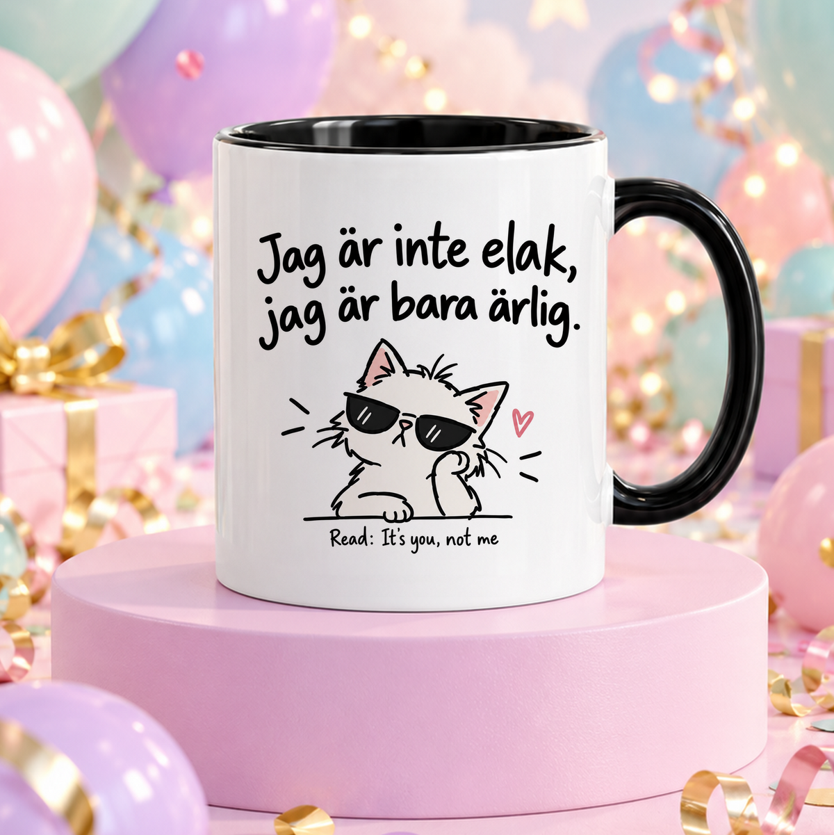 Jag är bara ärlig | Rolig mugg
