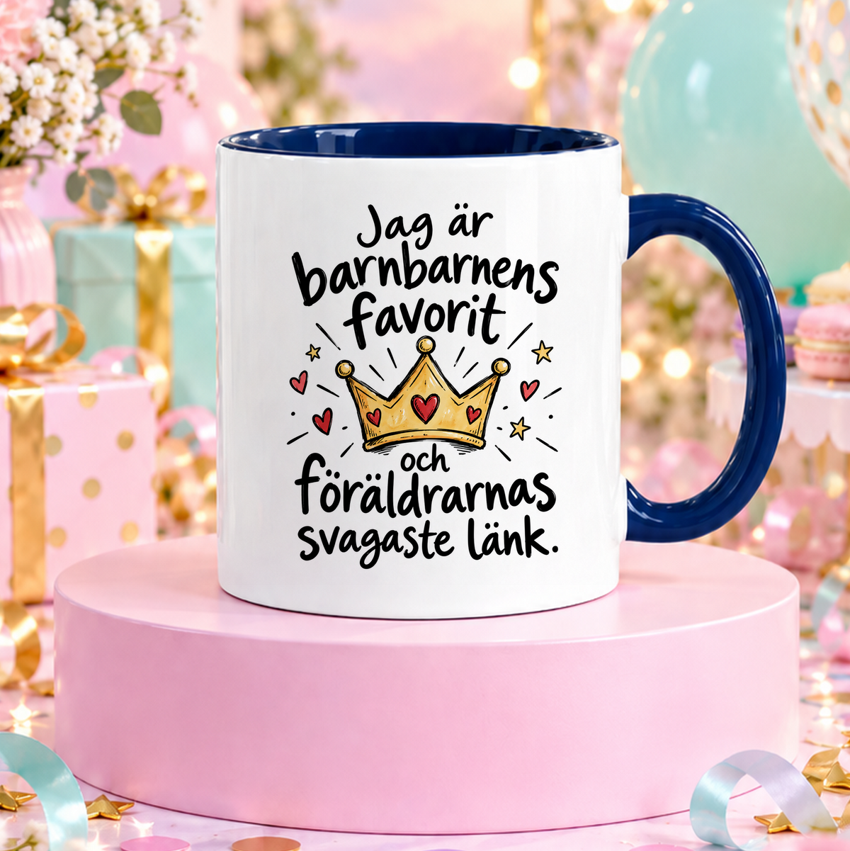 Jag är barnbarnens favorit | Rolig mugg