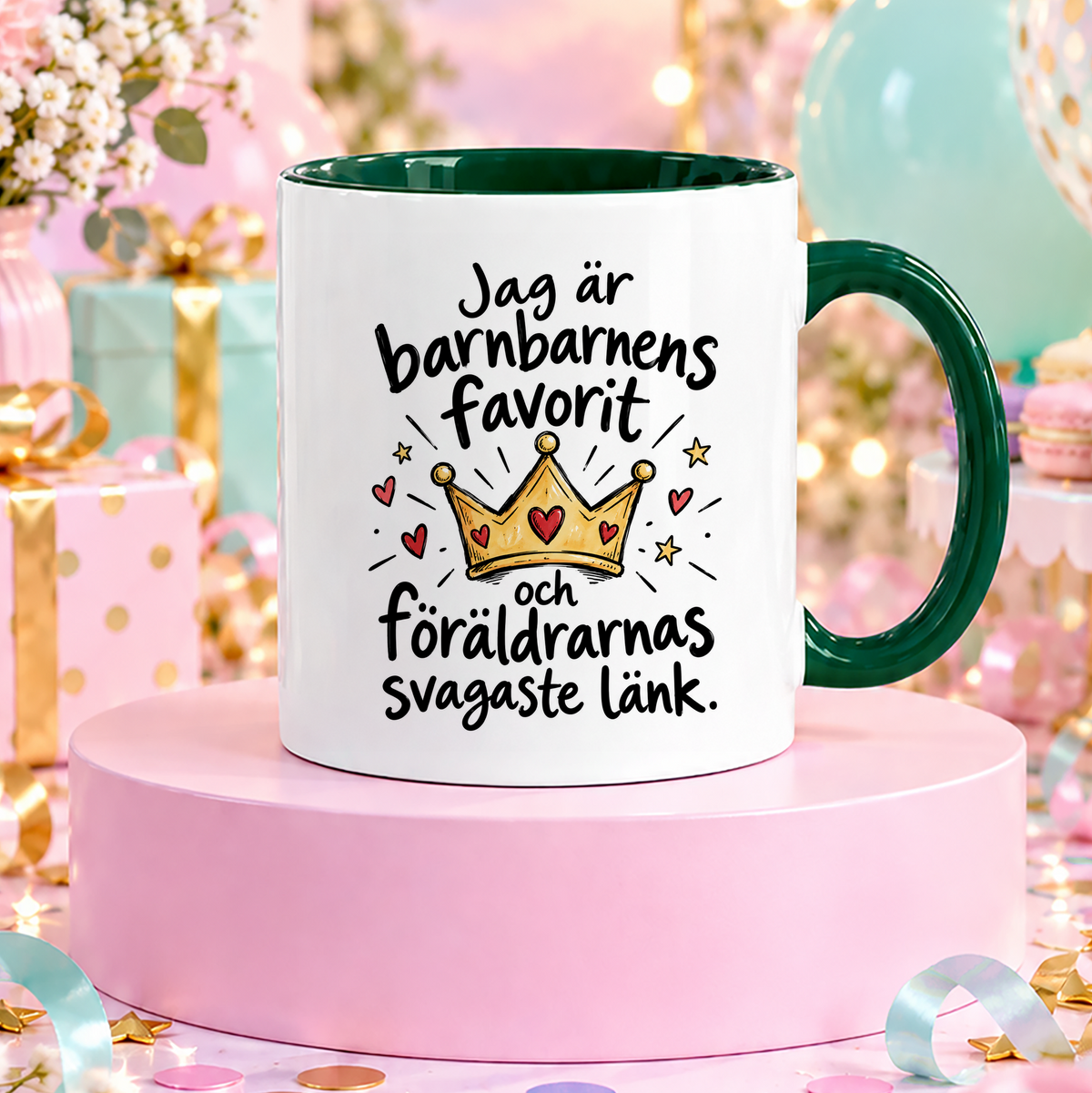 Jag är barnbarnens favorit | Rolig mugg