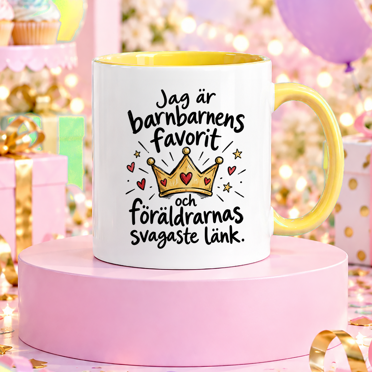 Jag är barnbarnens favorit | Rolig mugg